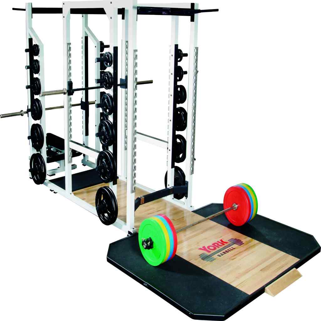 York Barbell - York Barbell STS Triple Combo Rack - Power Rack