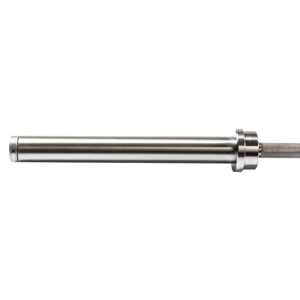 York Broad Street Bar 7′ Bare Steel Power Bar - Barbell - York Barbell