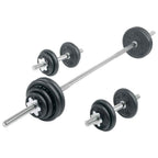 Contour Spinlock Dumbbell Barbell Set 110 lb | York Barbell - Weight Plate Set - York Barbell