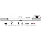 York Elite Olympic Stainless Steel Weight Bar - Barbell - York Barbell