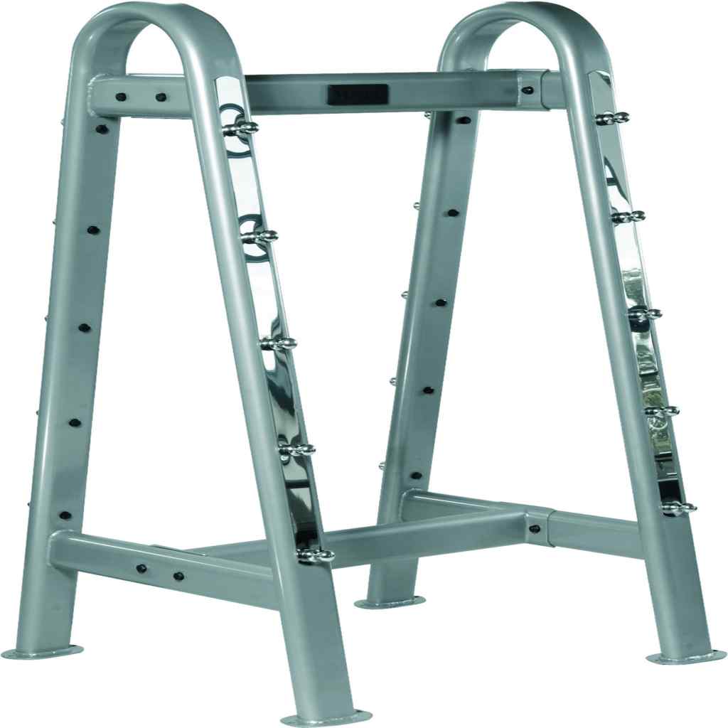 York ETS Fixed Barbell Rack for 10 Barbells - Barbell Storage - York Barbell