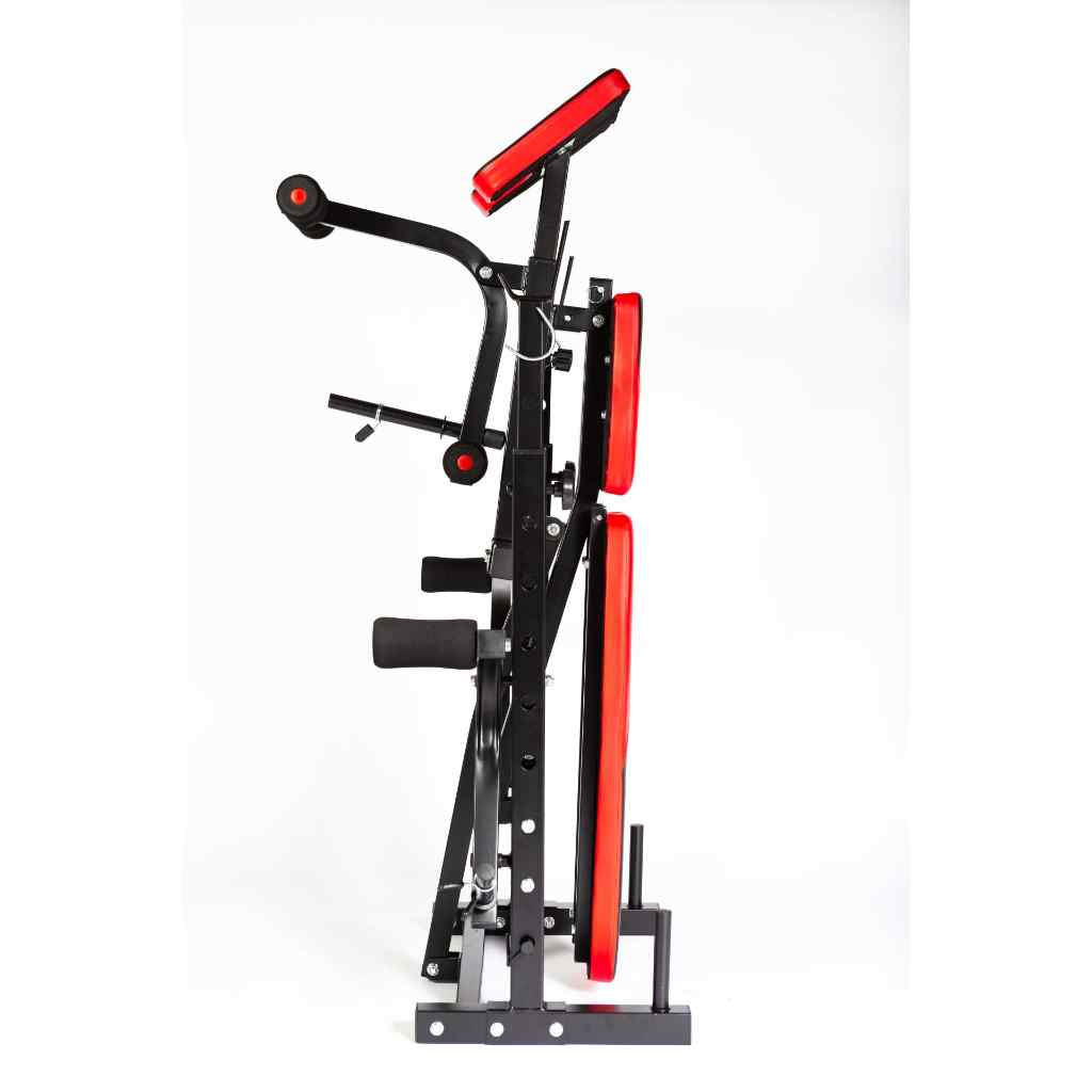 York Folding Bench w/ Arm, Leg Curl & Butterfly - Bench - York Barbell