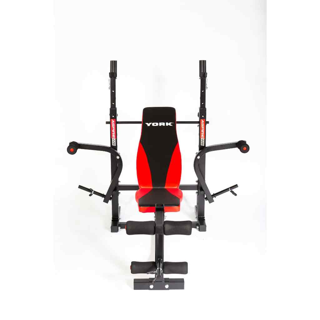 York Folding Bench w/ Arm, Leg Curl & Butterfly - Bench - York Barbell