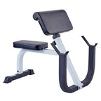 York FTS Preacher Curl Bench Adjustable Pad - Bench - York Barbell