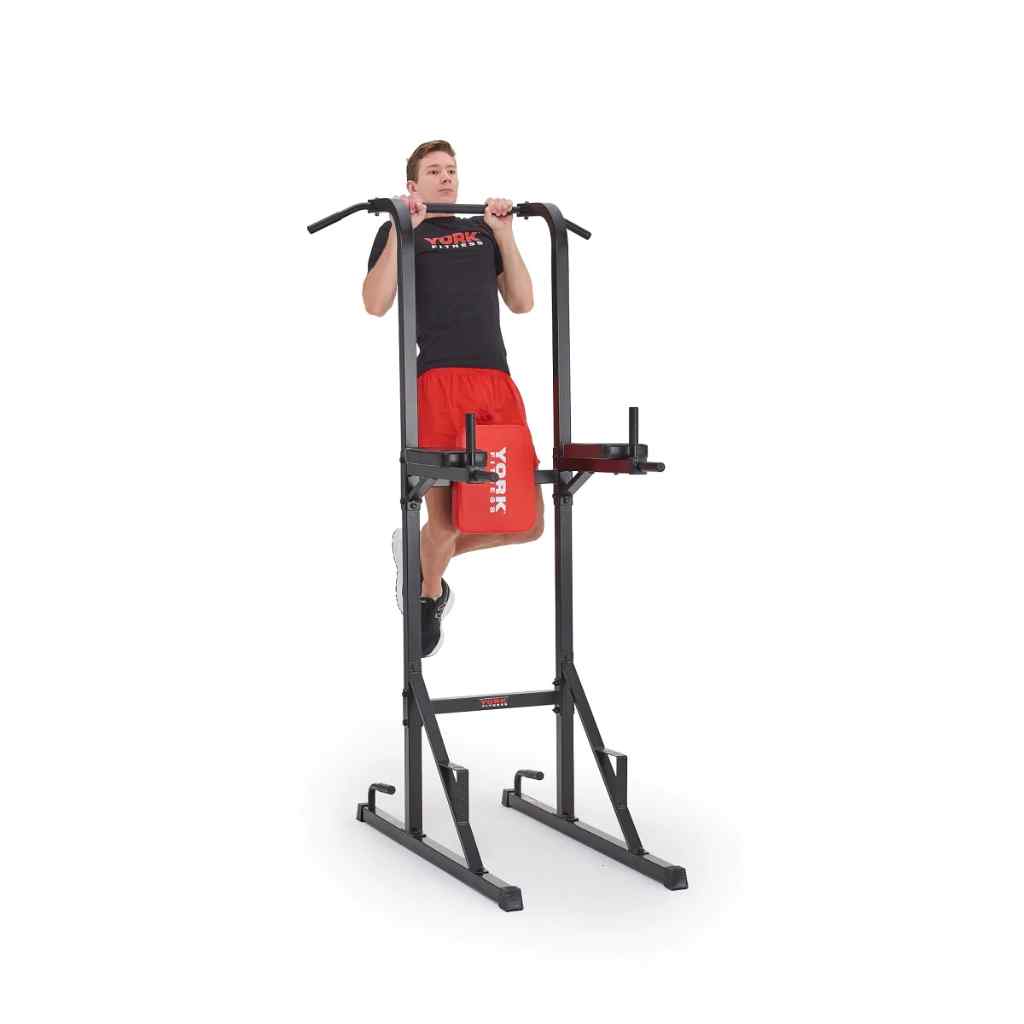 York Home Gym Power Tower Bodyweight Station - VKR - York Barbell