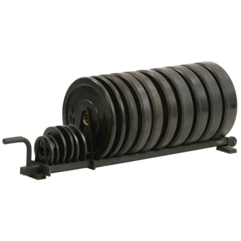 York Horizontal Olympic Weight Plate Rack - Weight Plate Storage - York Barbell