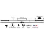 York International Chrome Olympic Bar 7′ - 30mm - Barbell - York Barbell