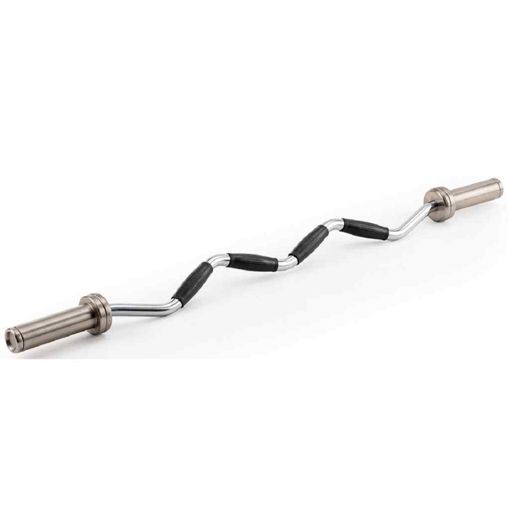 York International Curl Bar w/ Rubber Grips - Weight Bars - York Barbell