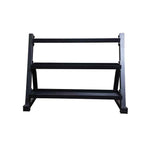 York Kettlebell Stand with Rubber Lined Trays - Kettlebell Storage - York Barbell