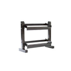 York Barbell - York Mini 2-Tier Dumbbell Stand for Hex Weights - Dumbbell Storage