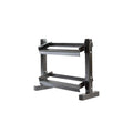 York Barbell - York Mini 2-Tier Dumbbell Stand for Hex Weights - Dumbbell Storage
