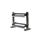 York Barbell - York Mini 2-Tier Dumbbell Stand for Hex Weights - Dumbbell Storage