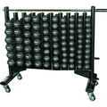 York Neoprene Hexagon Fitbell Club Pack w/ Rack - Dumbbell Set - York Barbell