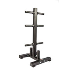York Olympic Weight Plate Tree with Bar Storage - Weight Plate Storage - York Barbell