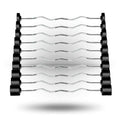 York Rubber Fixed Curl Barbell Set 20–110 lb - Fixed Barbell Set - York Barbell