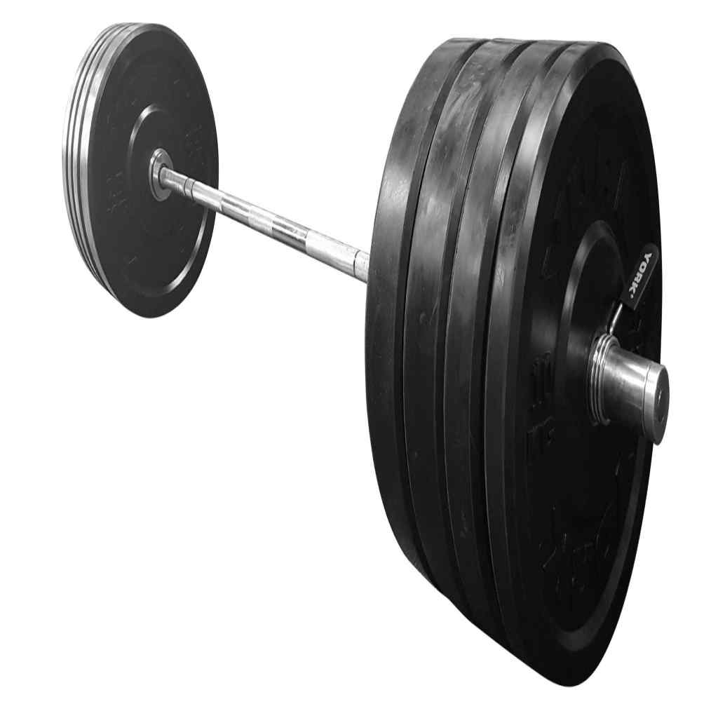 York Rubber Training Bumper Plate Set 160kg - Weight Plate Set - York Barbell