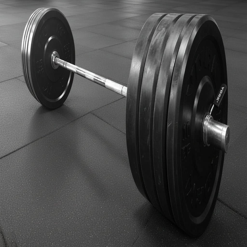 York Rubber Training Bumper Plate Set 160kg - Weight Plate Set - York Barbell
