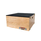 York Barbell - York Stackable Wooden Plyo Step-Up Box - Plyo Box