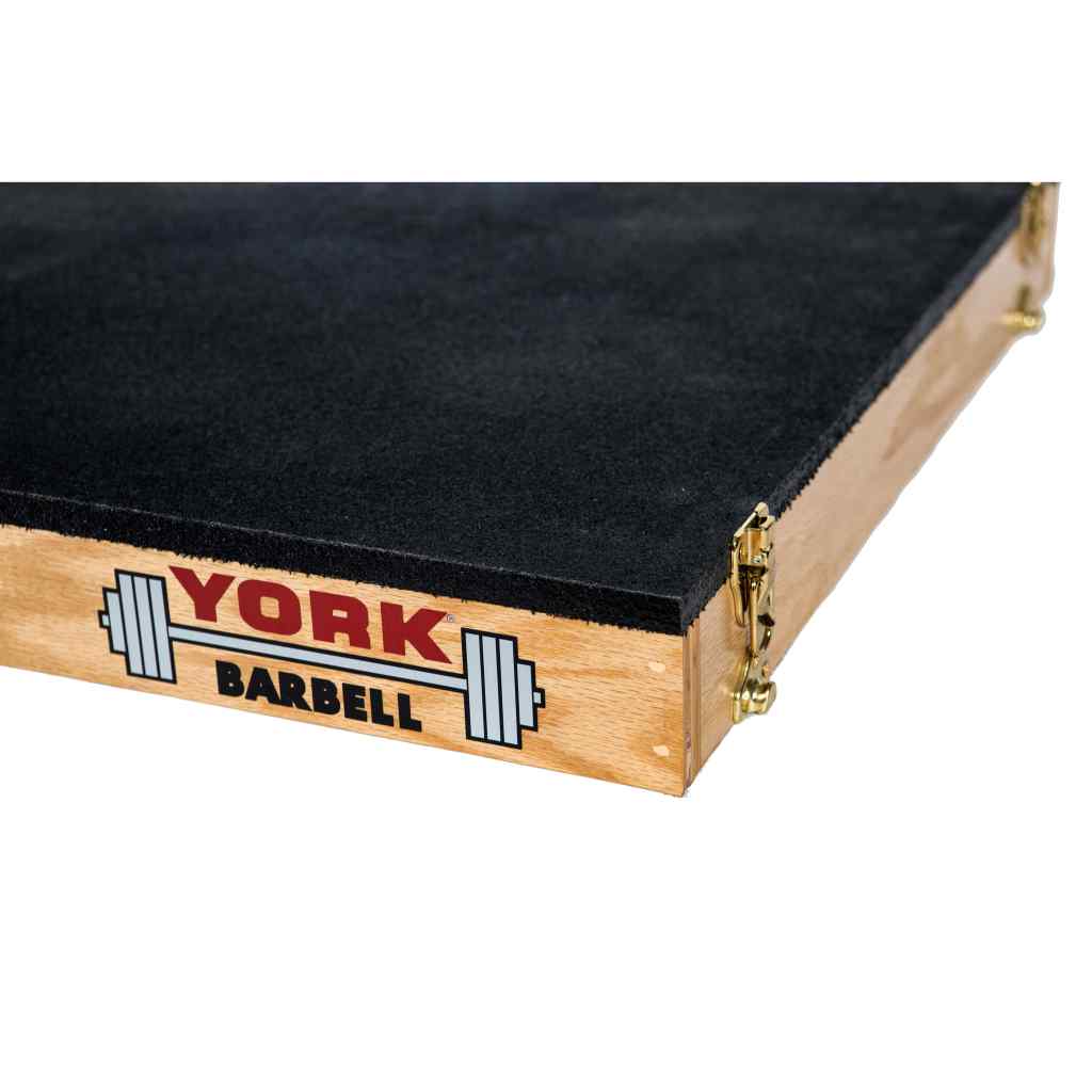 York Barbell - York Stackable Wooden Plyo Step-Up Box - Plyo Box