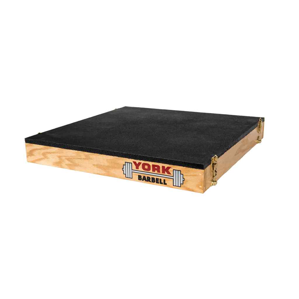 York Barbell - York Stackable Wooden Plyo Step-Up Box - Plyo Box