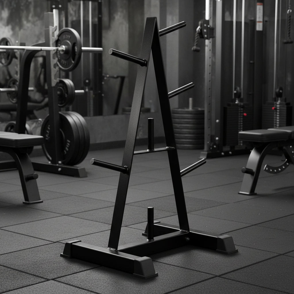 York Barbell - York Standard A-Frame 1″ Weight Plate Tree - Weight Plate Storage